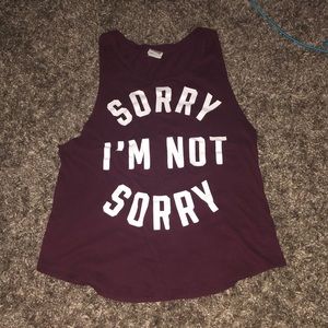 VS Pink workout tank